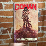 Conan the Adventurer - Robert E. Howard & L. Sprague de Camp - 1982 9th Ace Books Paperback