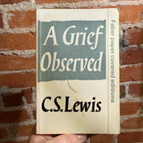 A Grief Observed - C.S. Lewis - 1973 Faber & Faber Trade Paperback