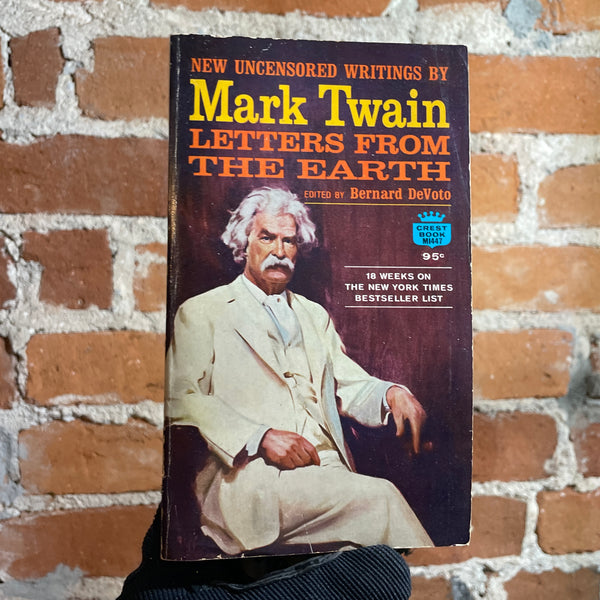 Letters From The Earth - Mark Twain - 1968 Fawcett Paperback