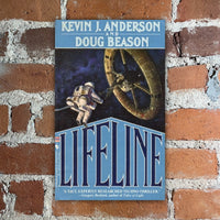 Lifeline - Kevin J. Anderson & Doug Beason - 1990 Bantam Books Paperback - Bob Eggleton Cover
