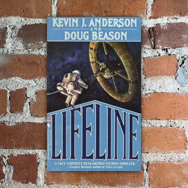 Lifeline - Kevin J. Anderson & Doug Beason - 1990 Bantam Books Paperback - Bob Eggleton Cover