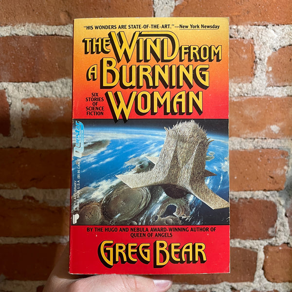 The Wind from A Burning Man - Greg Bear - 1990 Questar Books Paperback