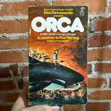 Orca - Arthur Herzog - 1977 Pocket Books Paperback - Paperbacks From Hell