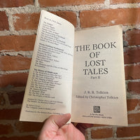 The Book of Lost Tales 2 - J.R.R. Tolkien - 1992 Ballantine Books Paperback - Andrew Burward-Hoy Cover