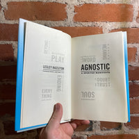 Agnostic: A Spirited Manifesto - Lesley Hazelton - 2016 Riverhead Books Hardback