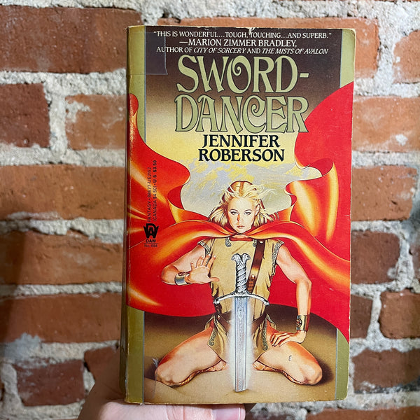Sword-Dancer - Jennifer Roberson - 1986 1st Daw Books Paperback #684 - Kathy Wyatt Cover