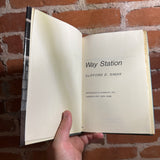 Way Station - Clifford D. Simak - 1963 BCE Doubleday Hardback GC P041 - Jill Baumann Cover