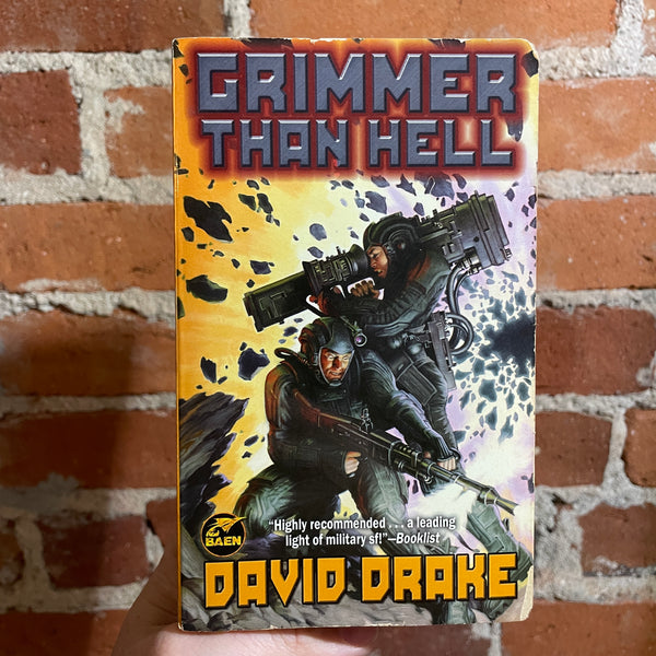 Grimmer Than Hell- David Drake - 2006 Baen Books Paperback - Stephen Hickman Cover