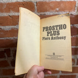 Prostho Plus - Piers Anthony - 1973 Berkley Medallion Paperback - Paul Lehr Cover