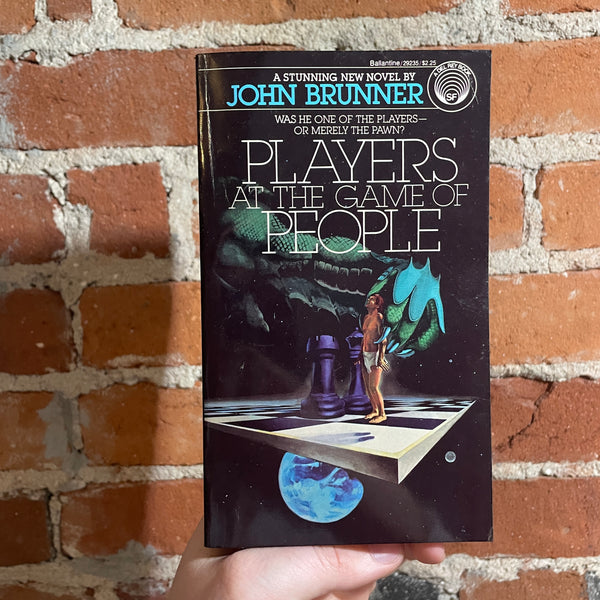 Players at the Game of People - John Brunner - 1980 1st Ballantine Books Paperback - Bill Schmidt Cover