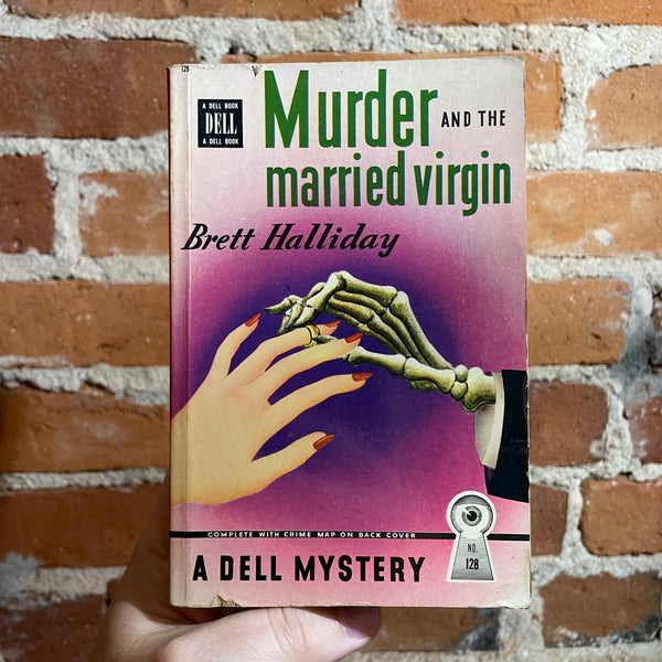 Murder and the Married Virgin - Brett Halliday - 1944 Dell Books Paperback