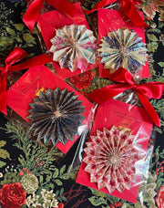 Handmade Victorian Holiday Ornament