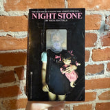 Night Stone - Rick Hautala - 1986 1st Zebra Books Paperback - Lenticular Holographic Cover