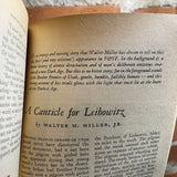 A Canticle for Leibowitz  - Fantasy & Science Fiction Magazine April 1955 -  Chesley Bonestell Cover - RARE Edition