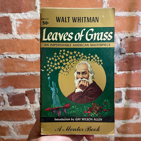 Leaves of Grass - Walt Whitman - 1958 2nd Mentor Books Paperback