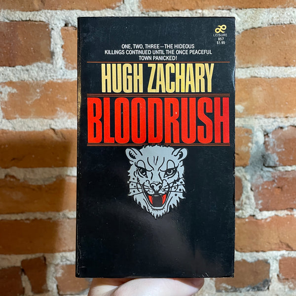 Bloodrush - Hugh Zachary - 1981 Leisure Books Paperback