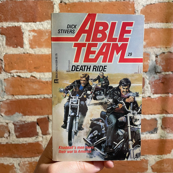 Death Ride - Able Team #29 - Dick Stivers - 1987 Gold Eagle Books Paperback