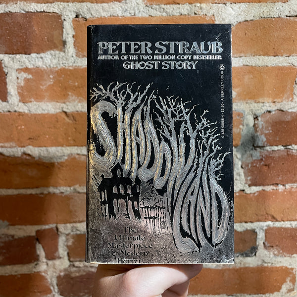 Shadowland - Peter Straub - 1981 Berkley Books Paperback - Foil Embossed Cover