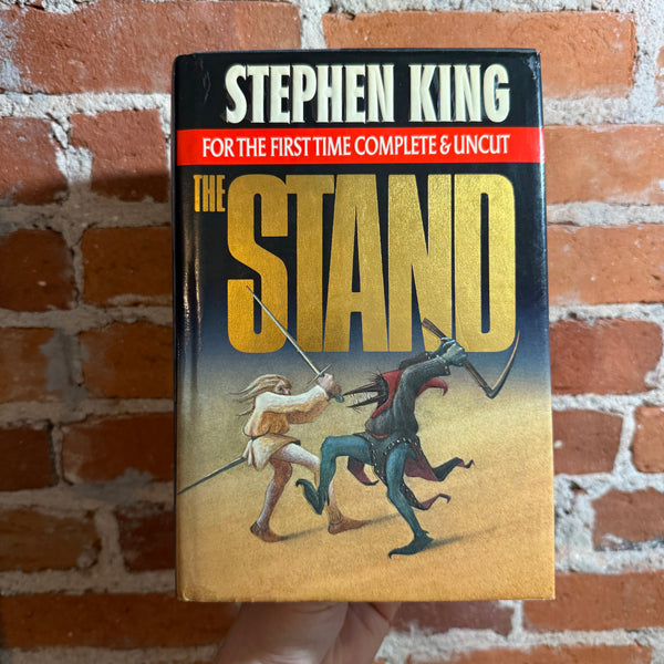 The Stand (Complete & Uncut) - Stephen King - 1990 Hardback - John Cayea Cover