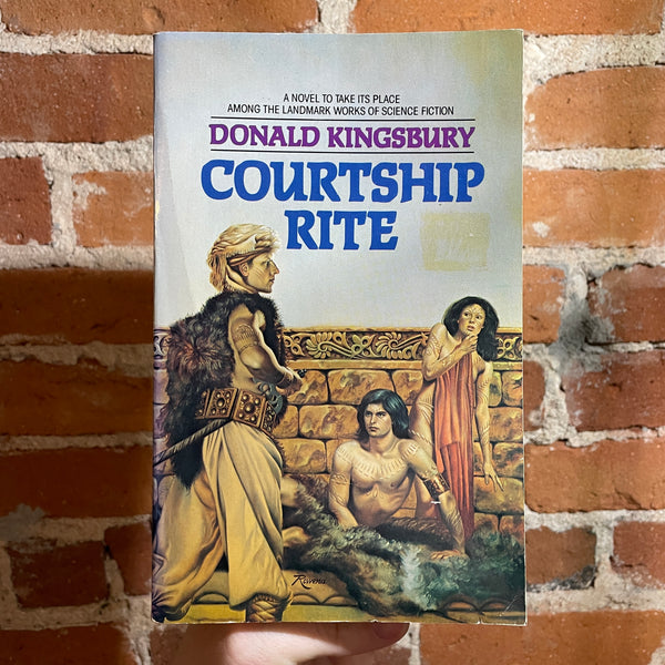 Courtship Rite - Donald Kingsbury 1982 Timescape Books vintage PB