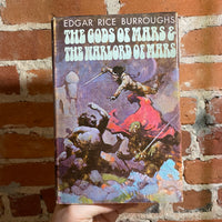 The Gods of Mars & The Warlord of Mars - Edgar Rice Burroughs - Illustrated 1971 BCE Nelson Doubleday Hardback - Frank Frazetta Cover