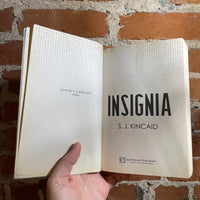 Insignia - S.J. Kincaid - 2013 Harper Collins Paperback