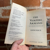 The Vampire Armand - Anne Rice - 2000 Ballantine Books Paperback