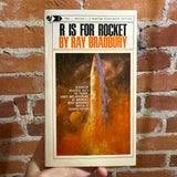 R is for Rocket - Ray Bradbury - 1969 9th Bantam Books Paperback