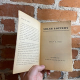 Solar Lottery - Philip K. Dick / The Big Jump - Leigh Brackett - 1956 D103 Ace Double Paperback