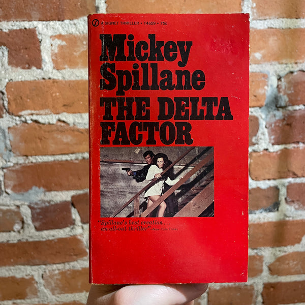 The Delta Factor - Mickey Spillane - 1968 5th Signet Books Paperback