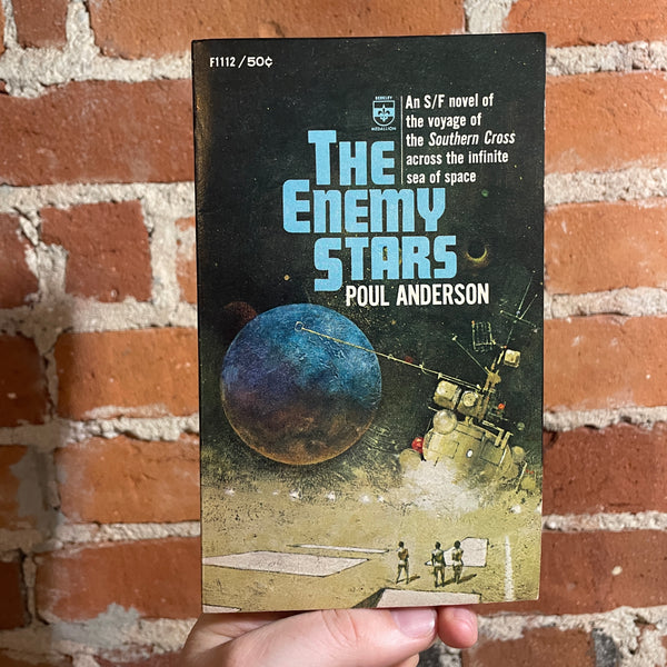 The Enemy Stars - Poul Anderson - 1965 Berkley Medallion Books Paperback - Jerome Podwil Cover