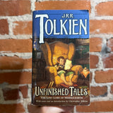 Unfinished Tales - J.R.R. Tolkien - 1988 24th Ballantine Books Paperback - Tony DiTerlizzi Cover