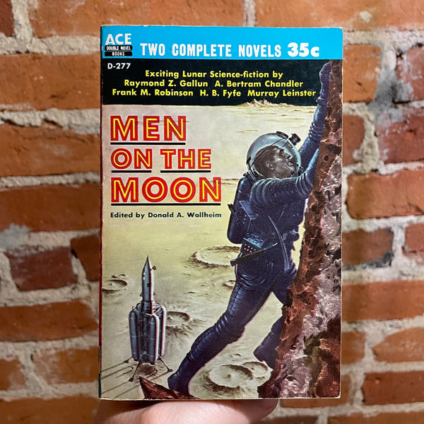 Men on the Moon - Edited by Donald A. Wollheim / City on the Moon - Murray Leinster - 1958 Ace Books Paperback