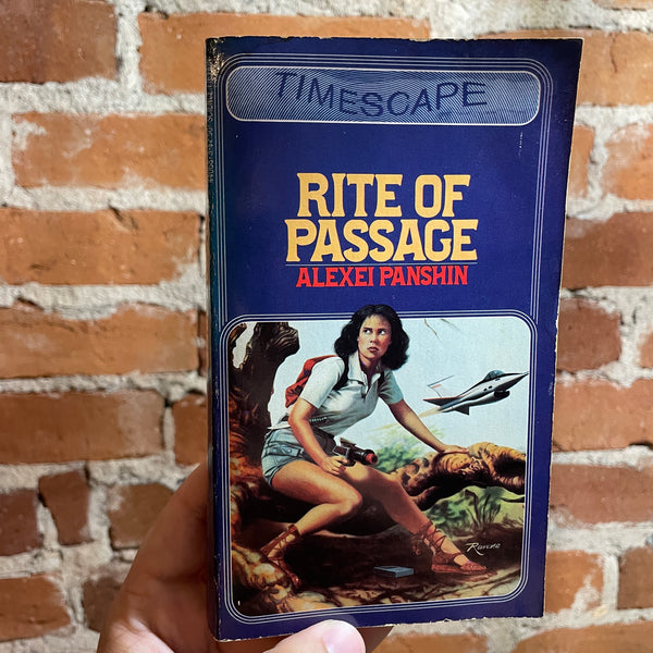 Rite of Passage - Alexei Panshin - 1982 Pocket Books Timescape Paperback - Romena Morrill Cover