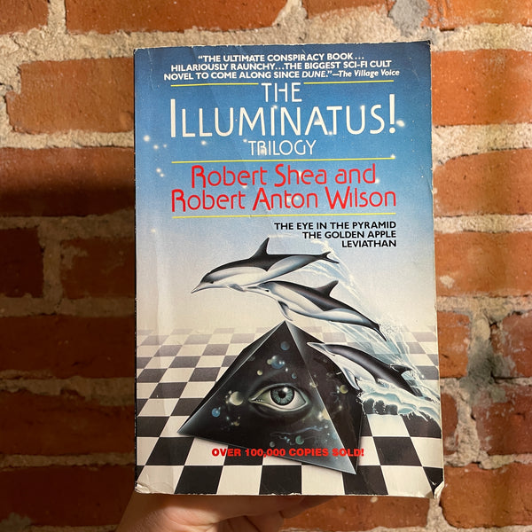 The Illuminatus! Trilogy - Robert Shea & Robert Anton Wilson - 1975 36th Dell Trade Paperback