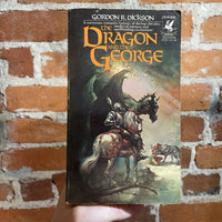 The Dragon and The George - Gordon R. Dickson - 1978 Del Rey Books Paperback - Boris Vallejo Cover