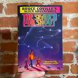 The Search for Snout - Bruce Coville’s Alien Adventures - 1995 Illustrated Minstrel Books Paperback - Stephen Peringer Cover