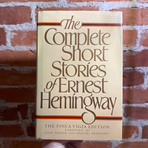 The Complete Short Stories of Ernest Hemingway - 1987 Scribners Hardback