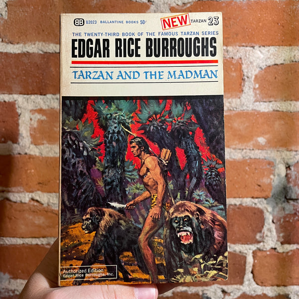 Tarzan and the Madman - Edgar Rice. Burroughs - 1965 Ballantine Books Paperback