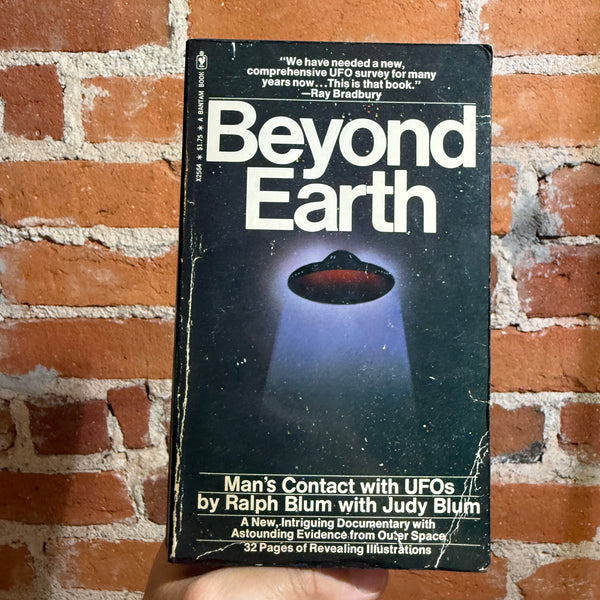 Beyond Earth: Man’s Contact with UFOs - Ralph Blum with Judy Blum - 1976 12th Paperback