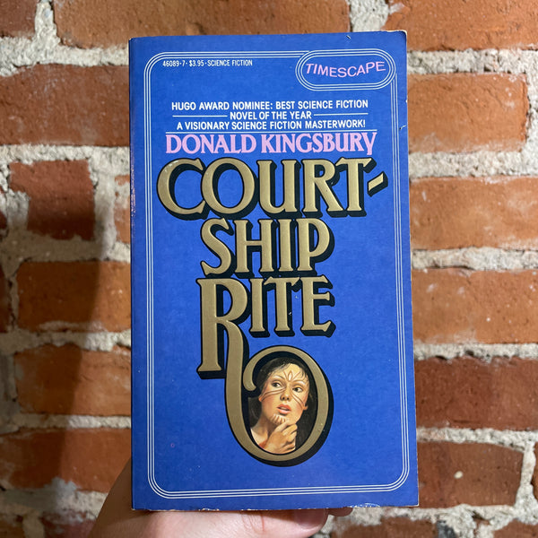 Courtship Rite - Donald Kingsbury - 1983 Timescape Pocket Books Paperback