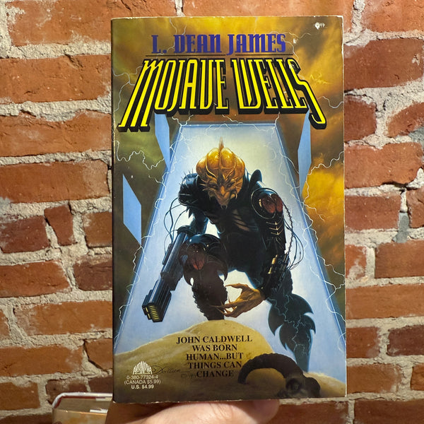Mojave Wells - L. Dean James - 1994 AvoNova Books Paperback - Dorian Vallejo Cover