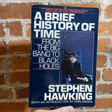 A Brief History of Time - Stephen Hawking 1990 Bantam Books Hardback