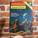 Sphinx Cover - Fantasy and Science Fiction June 1971 Magazine Samuel R. Delany & More