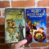 Master of the Five Magics & Secret of the Sixth Magic - Lyndon Hardy - Ballantine Books Paperbacks