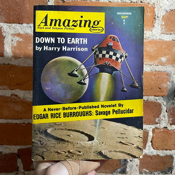 What’ll We Do With Ragland Park? - Philip K. Dick - Amazing Stories Nov. 1963 Alex Schomburg Cover