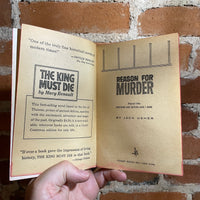 Reason for Murder - Jack Usher - 1959 1st Pocket Books Paperback