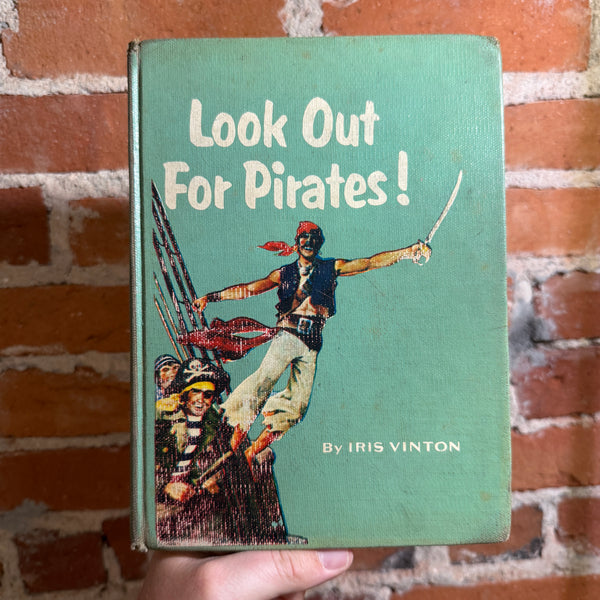 Look Out For Pirates! - Iris Vinton - 1961 Random House Hardback - Ex Libis Edition