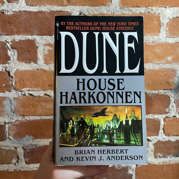Dune: House Harkonnen - Brian Herbert & Kevin J. Anderson - 2000 Bantam Books Paperback - Stephen Youll Cover