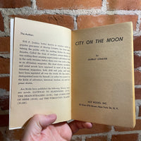 Men on the Moon - Edited by Donald A. Wollheim / City on the Moon - Murray Leinster - 1958 Ace Books Paperback